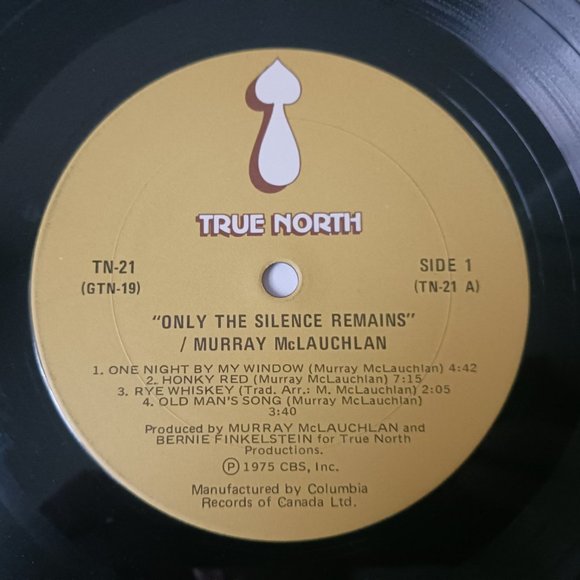 Vintage Murray McLauchlan Only The Silence Remains vinyl record, 1975 original - Picture 10 of 11